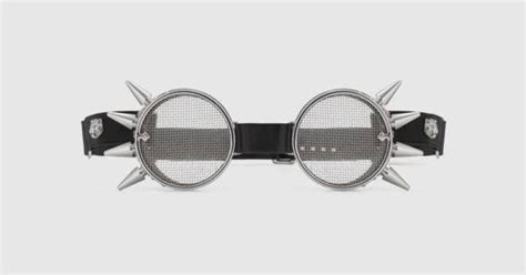 goggles with spikes gucci|Gucci glasses for women.